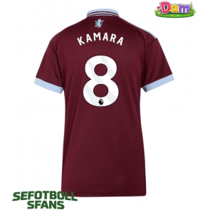 Aston Villa Boubacar Kamara #8 Hemmatröja Kvinnor 2026-27 Kortärmad